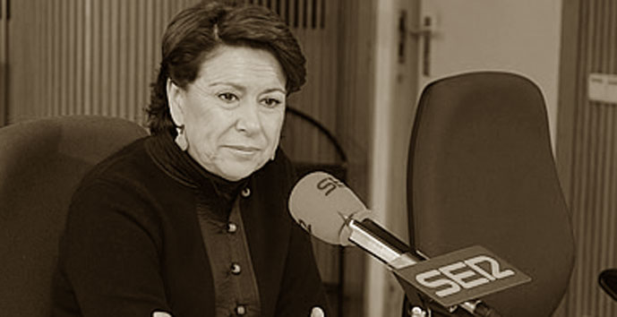 Magdalena Álvarez, ministra de Fomento. Cadena SER