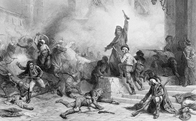 La Insurrección. Mayo de 1808. Corbis