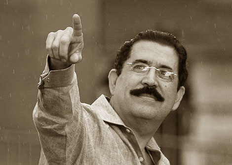 Manuel Zelaya. Fotografía de elmundo.es