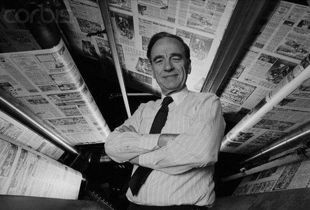 Rupert Murdoch. Fotografía de Corbis