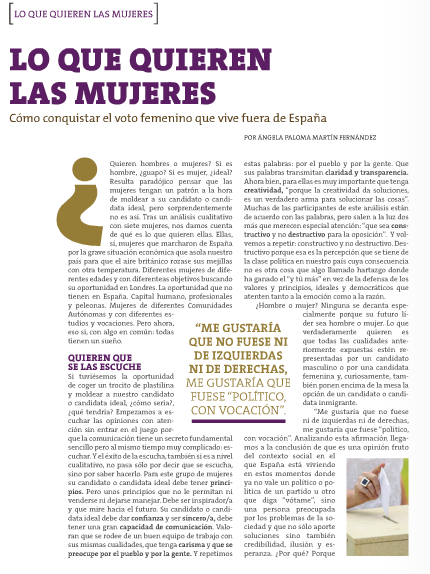 Campaigns & Elections. Pág. 22. Número 24. Febrero 2012