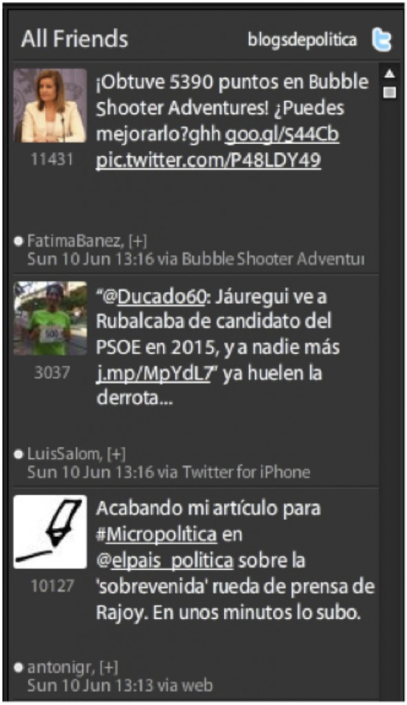 Tweet de la cuenta de la ministra de Empleo y Seguridad Social, Fátima Báñez. Vía Javier G. Recuencia @Recuenco