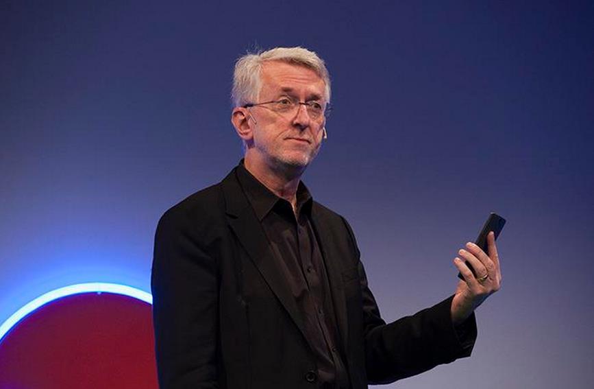 Jeff Jarvis en Big Teng. Madrid. Fotografía de Xose Martín
