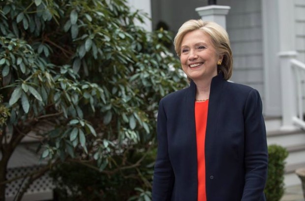 Hillary Clinton, imagen del arranque de su campaña